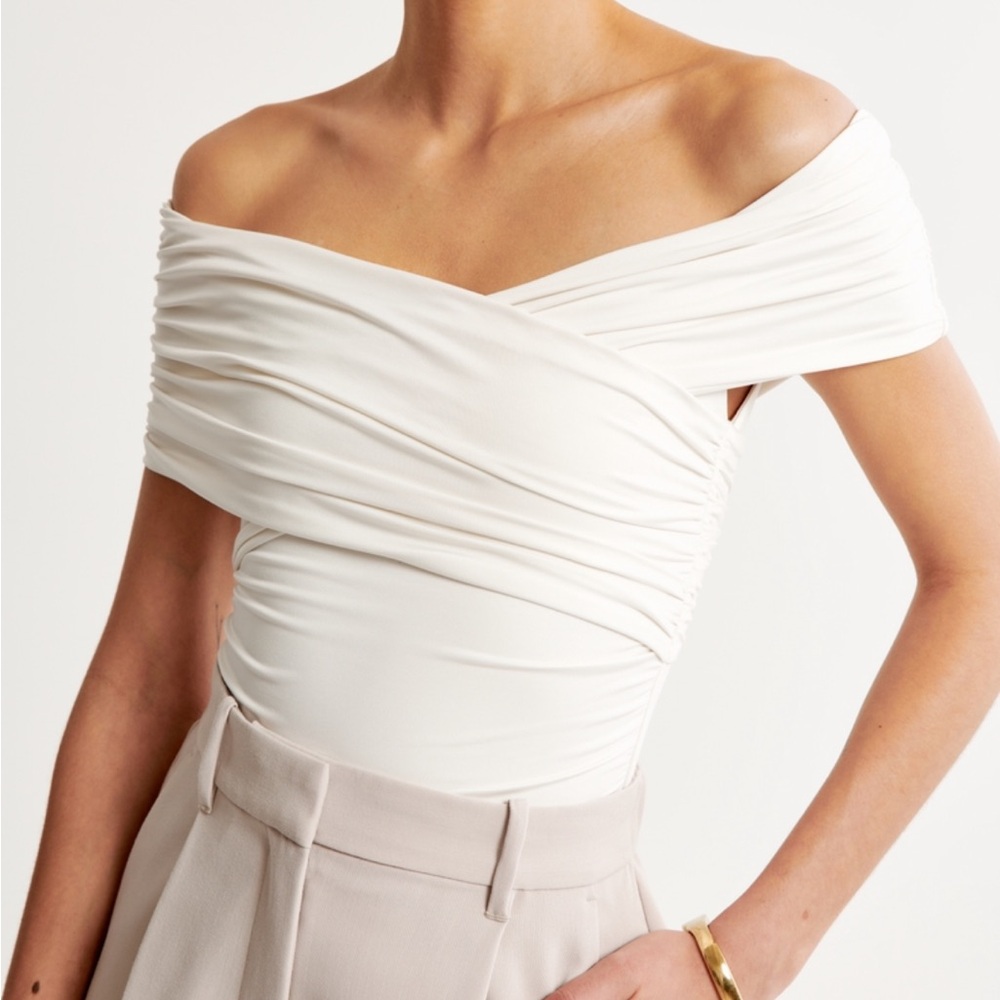 A&F Ruched Bodysuit